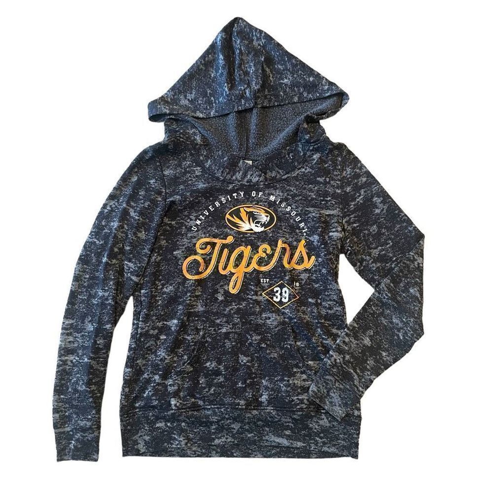 Creative Apparel Missouri University MIZZOU Tigers MU Hooded Sweatshirt Women’s